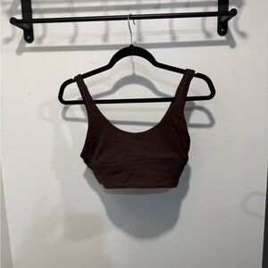 Lululemon French Press Sports Bra Cropped Top